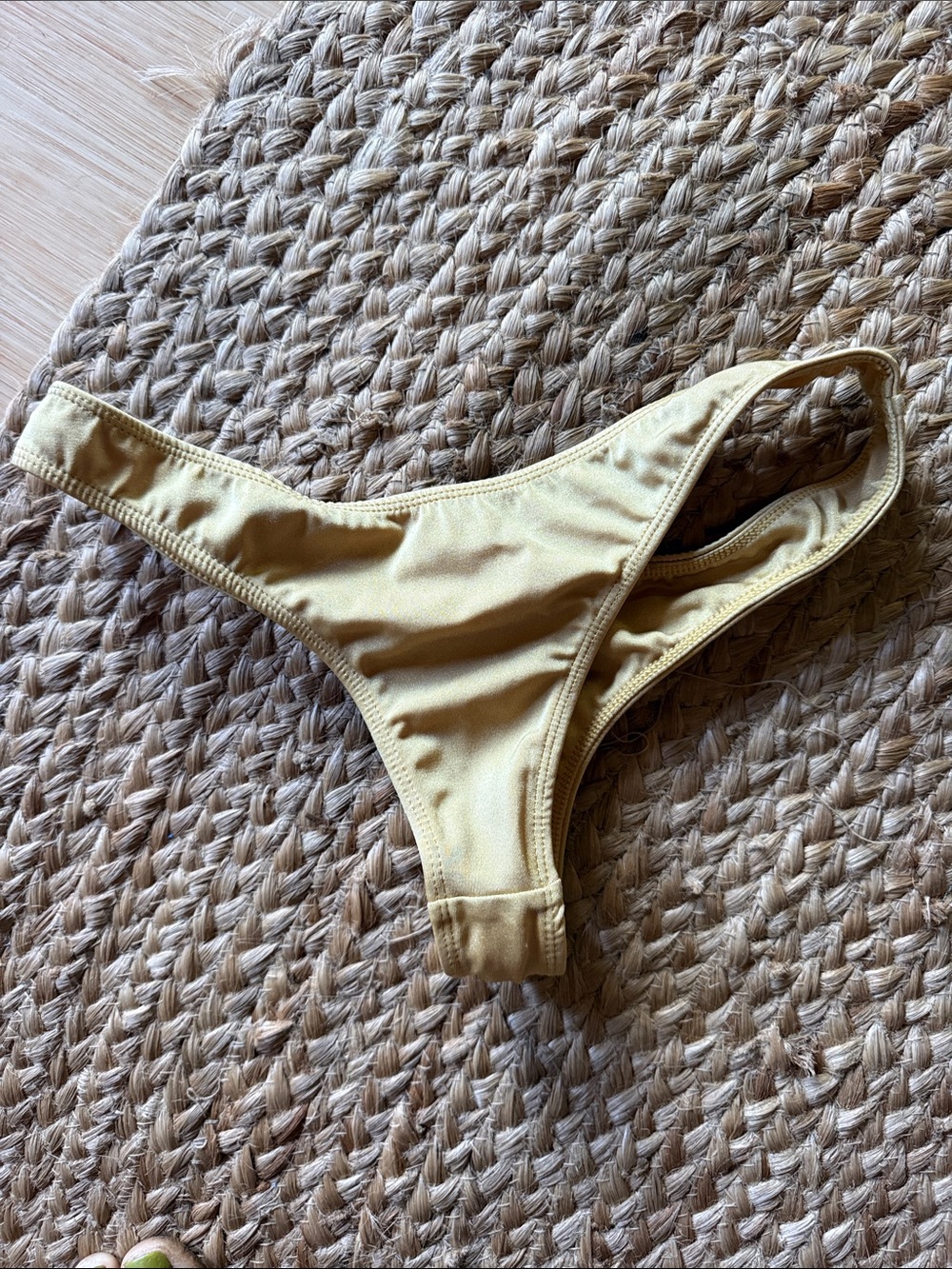 Women’s Mustard Yellow Bikini Bottom